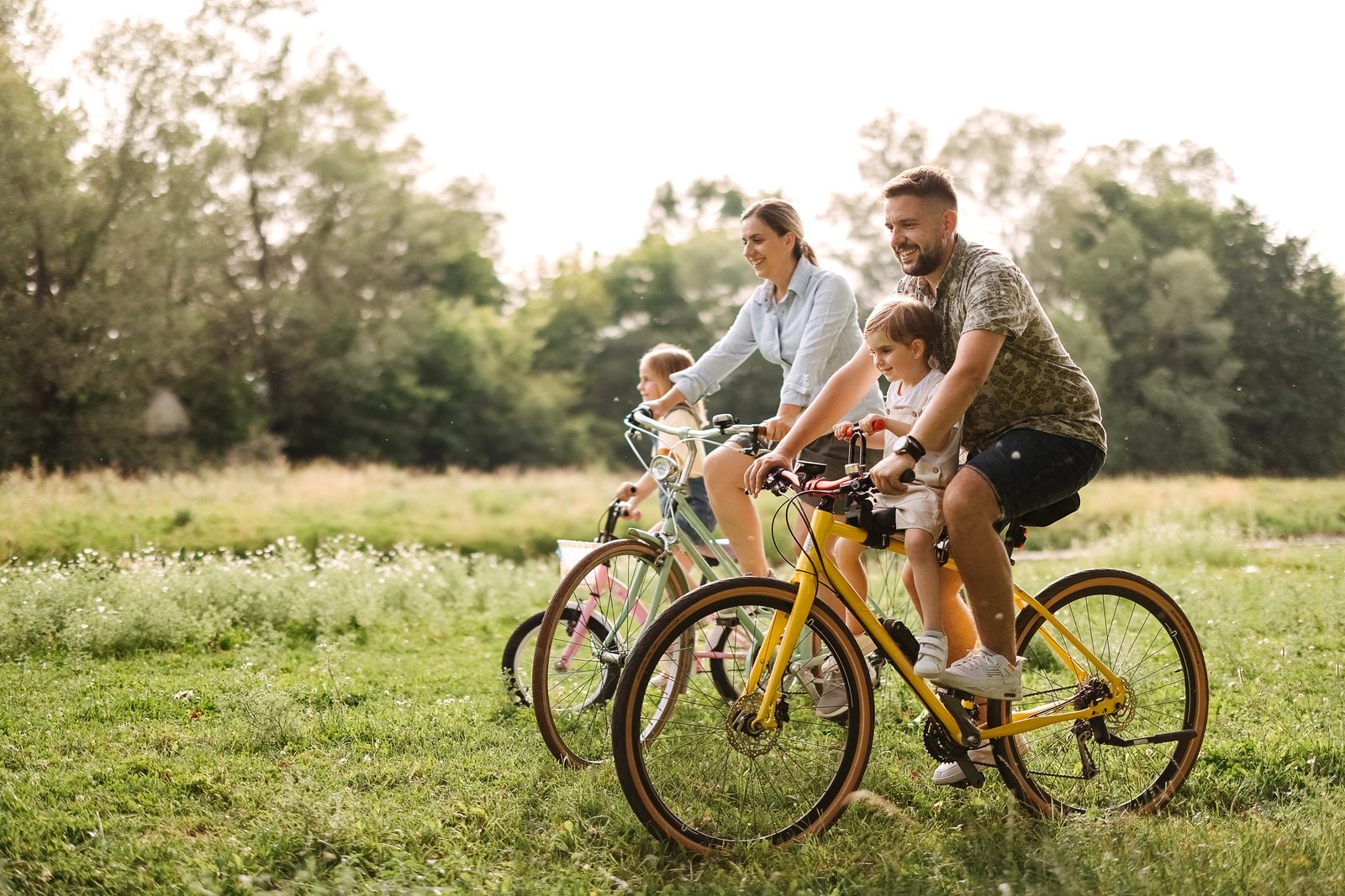 Lifestyle reference · family in grove